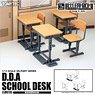 1/12 Little Armory (LD013) Designated Defense School`s Desk (Plastic model)