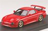 Mazda RX-7 (FD3S) Mazda Speed A Spec GT Wing Vintage Red (Diecast Car)