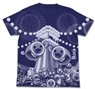 Taiko no Tatsujin All Print T-Shirts Night Blue XL (Anime Toy)