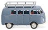 (HO) VW T1 バス type 2 ブルー (鉄道模型)