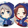 Chara-Forme Tsukipro the Animation Can Badge Collection [Soara/Growth] Dog Parka Ver. (Set of 9) (Anime Toy)