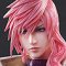 Dissidia Final Fantasy Play Arts Kai Lightning (Completed)