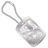 [Angel`s 3Piece!] Metal Art Dog Tag Nozomi Momijidani (Anime Toy)