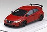 Honda シビック タイプR 無限 2016 (ミラノ レッド) (ミニカー)