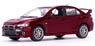 Mitsubishi Lancer Evolution Final Edition Left Handle Red (Diecast Car)