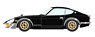 IM018B4-6 NISSAN Fairlady 240ZG 1971 -RS Watanabe 8 Spoke Black (Diecast Car)