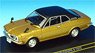 Honda 1300 Coupe 9 1970 Gold/BlackRoof (Diecast Car)