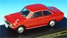 Mazda Rotary Coupe R100 Familia 1968 Red (Diecast Car)