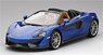 McLaren 570S Spider Antares Blue (Diecast Car)