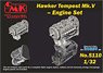 Hawker Tempest Mk.V Engine Set for Special Hobby Kit (Plastic model)
