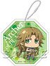 Fate/Apocrypha Felt Coaster Key Chain Archer of Black (Anime Toy)