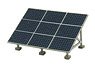 [Miniatuart] Diorama Option Kit : Solar Panel B (Unassembled Kit) (Model Train)