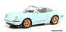 Singer Porsche 911 2014 Blue (Diecast Car)