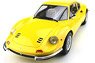 Dino 246 GT 1972 (Yellow) (ミニカー)