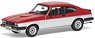 Ford Capri Mk3 3.0S (Red/StratoSilver) (Diecast Car)