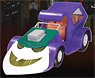 Batman Animated - DC 6 Inch Vehicle: Jokermobile (Completed)