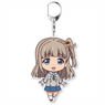 Action Heroine Cheer Fruits Petitcolle! Acrylic Key Ring Mikan Kise (Anime Toy)
