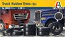 Truck Rubber Tyres (8 Pieces) (Model Car)