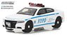 2017 Dodge Charger New York City Police Dept (NYPD) with Squad No. Decal Sheet (ミニカー)