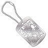 [Made in Abyss] Metal Art Dog Tag Nanachi (Anime Toy)