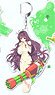 Senran Kagura: Peach Beach Splash Acrylic Key Ring (Hebijo Clandestine Girls` Academy) Murasaki (Anime Toy)