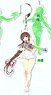 Senran Kagura: Peach Beach Splash Acrylic Key Ring (Hebijo Clandestine Girls` Academy) Ryobi (Anime Toy)