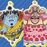 One Piece Metal Charm Strap -Hall Cake Island- (Set of 8) (Anime Toy)