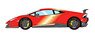 Lamborghini Huracan Performante 2017 Center lock wheel ver. CandyRed (Diecast Car)