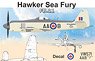 ホーカー・シーフューリーFB.11戦闘爆撃機・カナダ軍 (プラモデル)