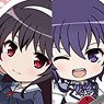 Saekano: How to Raise a Boring Girlfriend Flat Trading Smartphone Sticker (Set of 5) (Anime Toy)