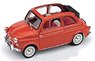 Fiat Nuovo 500 Type America 1958 Open Red (Diecast Car)
