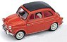 Fiat Nuovo 500 Type America 1958 Closed Red (Diecast Car)