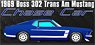 Boss 302 フォード トランザム マスタング 1969 ストリートバージョン (ミニカー)