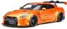 LB Works GT-R (R35) (Orange) (Diecast Car)