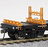 1/80(HO) J.N.R. Type CHIKI6000 Blank Rail Flat Wagon Type B (Unassembled Kit) (Model Train)