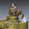 WWII独 SS戦車兵セット (防寒服) (2体セット) (プラモデル)