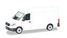 (HO) MiniKit: VW Crafter Box High Roof White (VW Crafter Kasten Hochdach, weiB) (Model Train)