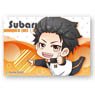 Pukasshu Big Square Can Badge Re: Life in a Different World from Zero/Subaru (Anime Toy)