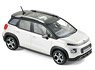 シトロエン C3 Aircross 2017 パールホワイト/シルバー ブラックルーフ (ミニカー)