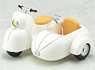 Cu-poche Extra Motorcycles & Sidecar (Milk White) (PVC Figure)