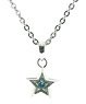 King of Prism: Pride the Hero Arc Silver Accessories Gemstone Star Pendant (Hiro Hayami) Chain: 40cm (Anime Toy)
