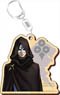 Dai Gyakuten Saiban 2 Wood Die-cut Key Ring 6 Masked Disciple (Anime Toy)
