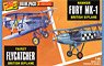 Fairey Flycatcher/Hawker Fury Mk.1 (Set of 2) (Plastic model)