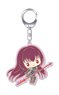 Fate/Grand Order [Design produced by Sanrio] Acrylic Key Ring Scathach (Anime Toy)