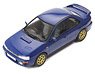 Subaru Impreza WRX STI 1995 Blue RHD (Diecast Car)