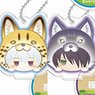 Stand Mini Acrylic Key Ring Gin Tama Odango Zoo Series (Set of 10) (Anime Toy)