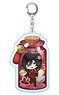 Touken Ranbu: Hanamaru Charatoria Acrylic Key Chain Izuminokami Kanesada (Anime Toy)