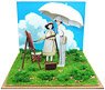 [Miniatuart] Studio Ghibli Mini : `The Wind Rises` On the Hills Over the Wind (Assemble kit) (Railway Related Items)