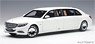 Mercedes-Maybach S 600 Pullman (White) (Diecast Car)