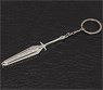 Knight`s & Magic Silhouette Knight Start Key Type Metal Key Ring (Anime Toy)